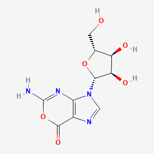 molecular formula C10H12N4O6 B1211743 Oxanosine CAS No. 80394-72-5