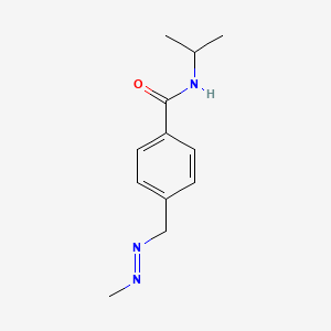 molecular formula C12H17N3O B1211744 偶氮丙卡巴肼 CAS No. 2235-59-8