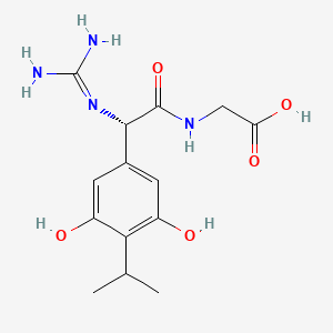 molecular formula C14H20N4O5 B1211753 Resorcinomycin A CAS No. 100234-70-6