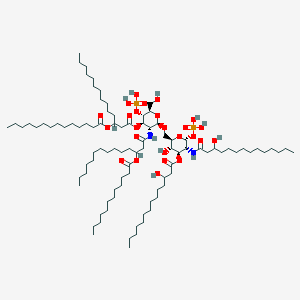 molecular formula C94H178N2O25P2 B1211761 diphospho hexaacyl lipid A 