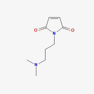 molecular formula C9H14N2O2 B1211767 1-(3-Dimethylaminopropyl)-1H-pyrrole-2,5-dione CAS No. 5135-54-6