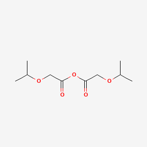 molecular formula C10H18O5 B1211769 Isopropoxyacetic anhydride CAS No. 25769-60-2