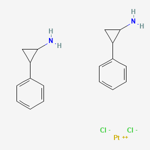 Dichlorobis(tranylcypromine)platinum(II)