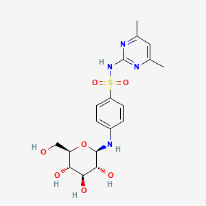 N(4)-Glucopyranosylsulfamethazine