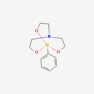 molecular formula C12H17NO3Si B1211778 Phenylsilatrane CAS No. 2097-19-0