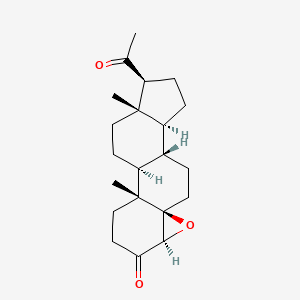 4beta,5beta-Epoxypregnane-3,20-dione