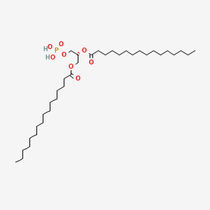 molecular formula C35H69O8P B1211791 1,2-Dipalmitoyl-sn-glycerol 3-phosphate CAS No. 7091-44-3