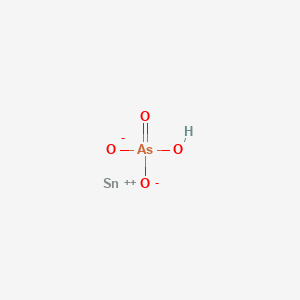 molecular formula AsHO4Sn B1211792 Tin arsenite CAS No. 14214-97-2