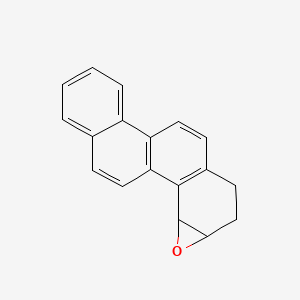 molecular formula C18H14O B1211794 3,4-Epoxy-1,2,3,4-tetrahydrochrysene CAS No. 67694-88-6