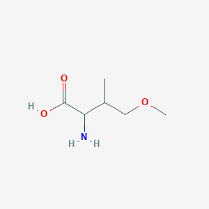 molecular formula C6H13NO3 B12117944 2-Amino-4-methoxy-3-methylbutanoic acid 