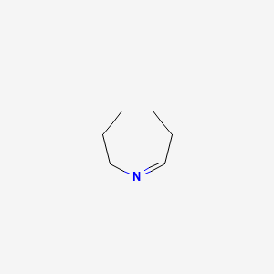 molecular formula C6H11N B1211801 3,4,5,6-Tetrahydro-2H-azepine CAS No. 2214-81-5