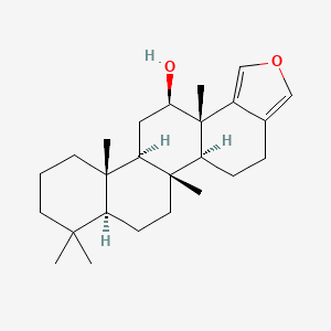 molecular formula C25H38O2 B1211820 12-O-Deacetylscalarafuran 
