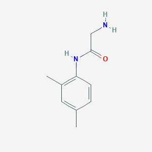 molecular formula C10H14N2O B12118275 N-(2,4-dimethylphenyl)glycinamide 