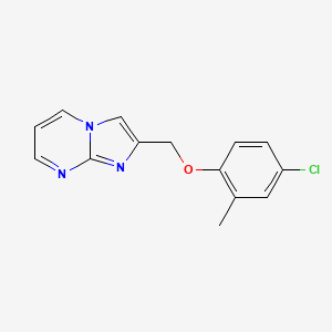 2-[(4-Chloro-2-methylphenoxy)methyl]imidazo[1,2-a]pyrimidine