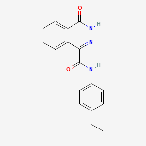 N-(4-ethylphenyl)-4-oxo-3H-phthalazine-1-carboxamide