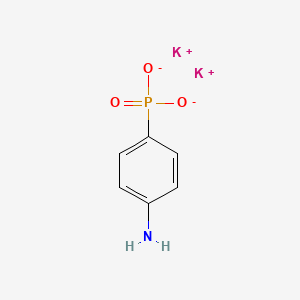 Phosphonic acid, (4-aminophenyl)-, potassium salt