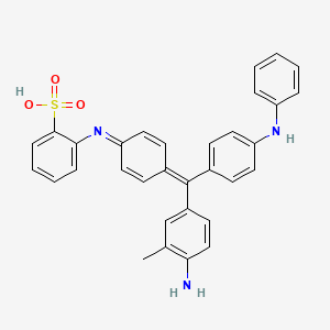 molecular formula C32H27N3O3S B1211852 C.I. Pigment Blue 19 CAS No. 58569-23-6