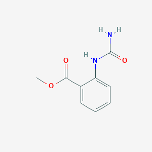 molecular formula C9H10N2O3 B12118548 Methyl 2-(carbamoylamino)benzoate CAS No. 2242-77-5