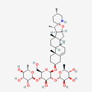 molecular formula C45H73NO15 B1211857 Solamarin, beta CAS No. 3671-38-3