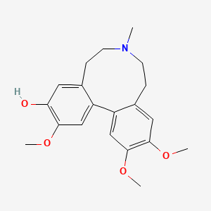 molecular formula C20H25NO4 B1211860 Erybidine CAS No. 34083-19-7