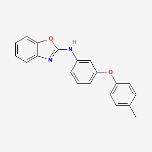 molecular formula C20H16N2O2 B12118609 Benzoxazol-2-yl[3-(4-methylphenoxy)phenyl]amine 