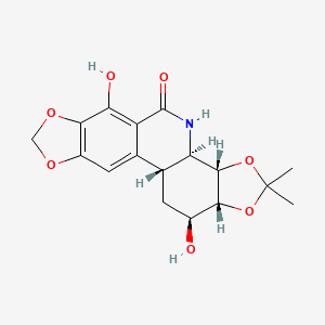 B1211861 Dihydronarciclasine CAS No. 40042-08-8