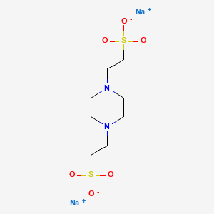 molecular formula C8H16N2Na2O6S2 B1211867 PIPES disodium CAS No. 76836-02-7