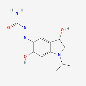 molecular formula C12H16N4O3 B1211880 Iprazochrome CAS No. 7248-21-7