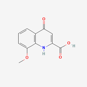 molecular formula C11H9NO4 B1211882 Xanthurenic acid 8-methyl ether CAS No. 2929-14-8