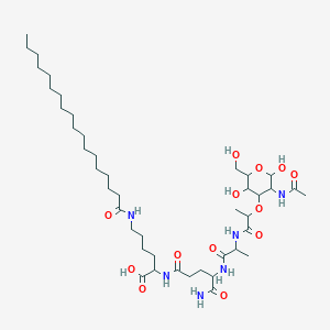 molecular formula C43H78N6O13 B1211895 Muroctasin 