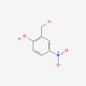molecular formula C7H6BrNO3 B1211901 2-Hydroxy-5-nitrobenzyl bromide CAS No. 772-33-8