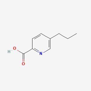 molecular formula C9H11NO2 B1211917 5-丙基-2-吡啶甲酸 CAS No. 39161-37-0