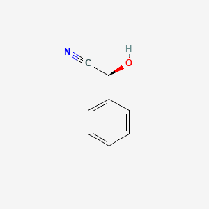 molecular formula C8H7NO B1211926 (S)-Mandelonitrile CAS No. 28549-12-4