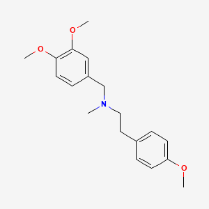 molecular formula C19H25NO3 B1211932 Belladine CAS No. 501-06-4