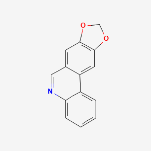 molecular formula C14H9NO2 B1211939 Trisphaeridine CAS No. 224-11-3