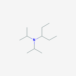 molecular formula C11H25N B121194 N,N-Diisopropyl-3-pentylamine CAS No. 68714-10-3