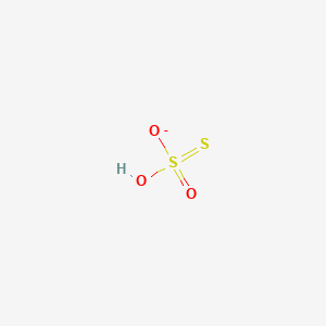 Trioxidosulfidosulfate(.1-)