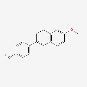 p-(3,4-Dihydro-6-methoxy-2-naphthyl)phenol