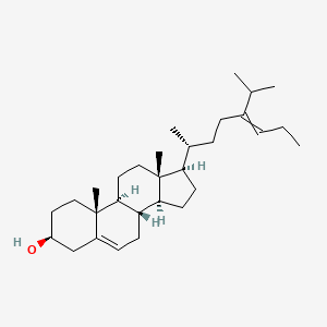 molecular formula C30H50O B1211975 24-Propylidenecholest-5-en-3beta-ol 