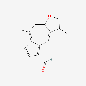 Azuleno[6,5-b]furan-5-carboxaldehyde, 3,8-dimethyl-