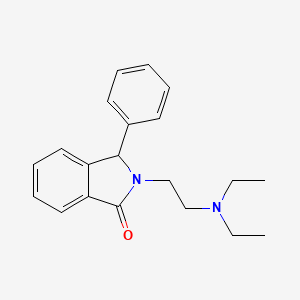 molecular formula C20H24N2O B1212009 Ubisindine CAS No. 26070-78-0