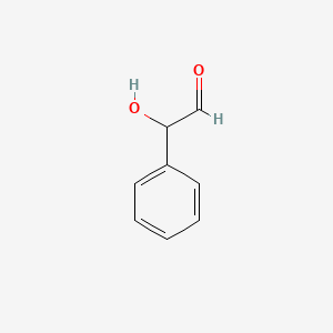molecular formula C8H8O2 B1212011 2-Hydroxy-2-phenylacetaldehyde CAS No. 34025-29-1