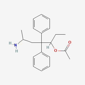 (6-Amino-4,4-diphenylheptan-3-yl) acetate
