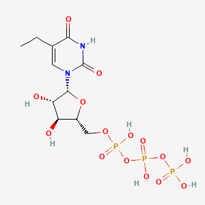1-beta-Arabinofuranosyl-5-ethyluracil 5'-triphosphate