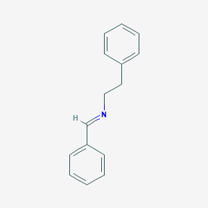 Benzeneethanamine, N-(phenylmethylene)-