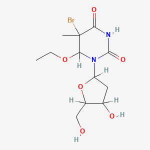 molecular formula C12H19BrN2O6 B1212045 Bdert CAS No. 53495-39-9
