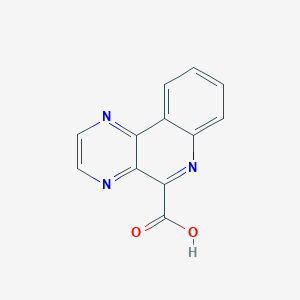 molecular formula C12H7N3O2 B12120635 Pyrazino[2,3-c]quinoline-5-carboxylic acid CAS No. 890092-58-7