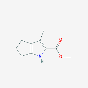 Methyl 3-methyl-1,4,5,6-tetrahydrocyclopenta[b]pyrrole-2-carboxylate
