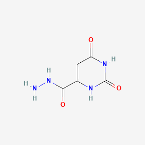 molecular formula C5H6N4O3 B1212071 Orotic acid hydrazide CAS No. 26409-12-1