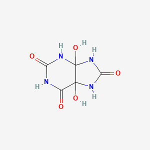 molecular formula C5H6N4O5 B1212072 4,5-Dihydro-4,5-dihydroxyuric acid CAS No. 67708-22-9